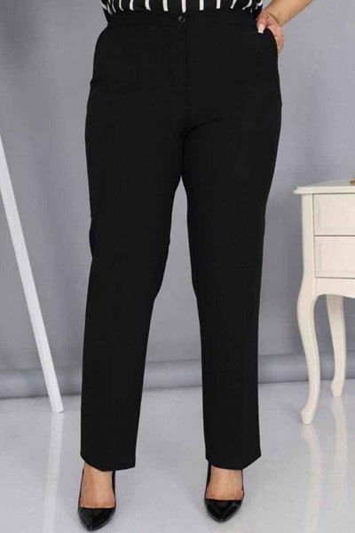 Picture of CURVY GIRL STRAIGHT LEG TROUSER